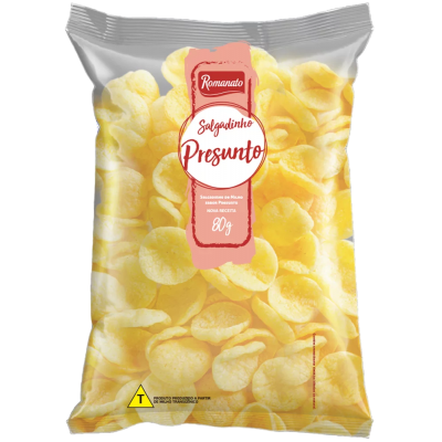 SALGADINHO ROMANATO NEUTRO PRESUNTO 80G
